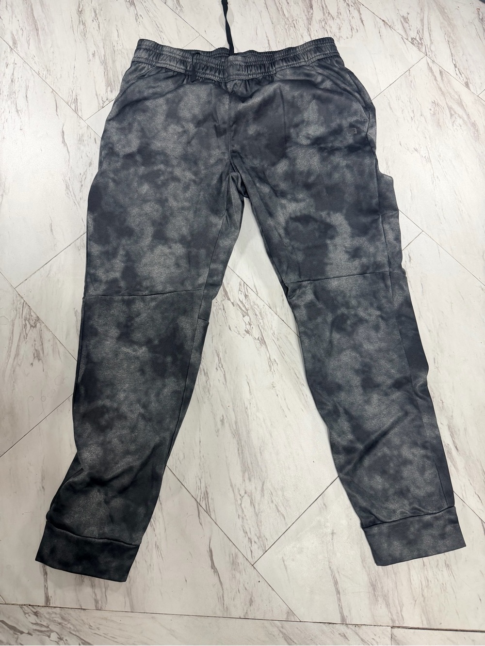 Men’s Tie-Dye Charcoal Jogger Sweatpants